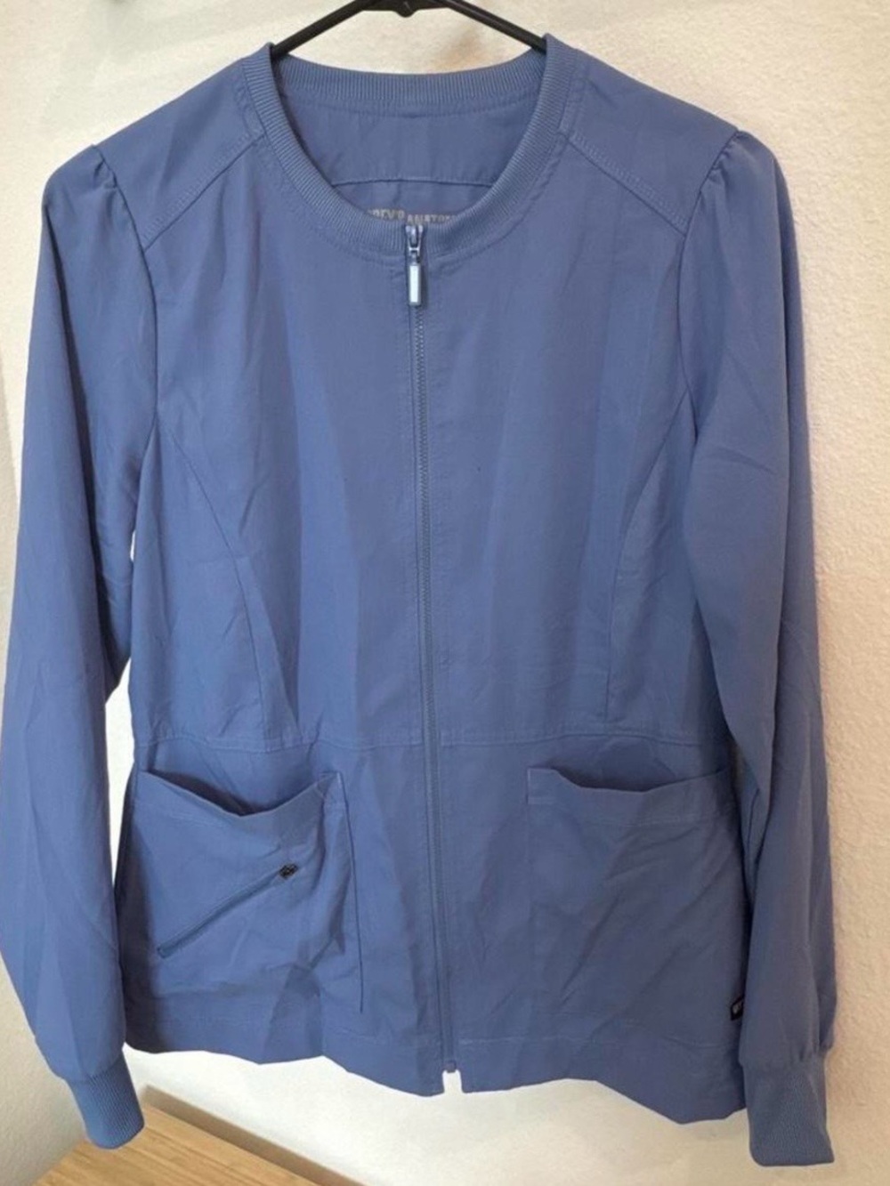 Grey's Anatomy Zip-up scrub Jacket, size XS